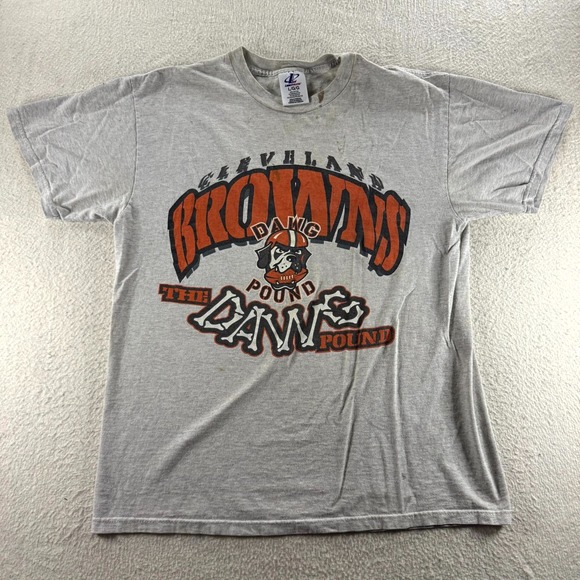 Logo Athletic Other - Logo Athletic T-Shirt Mens Large Gray Cleveland Browns Dawg Pound Vintage 90s